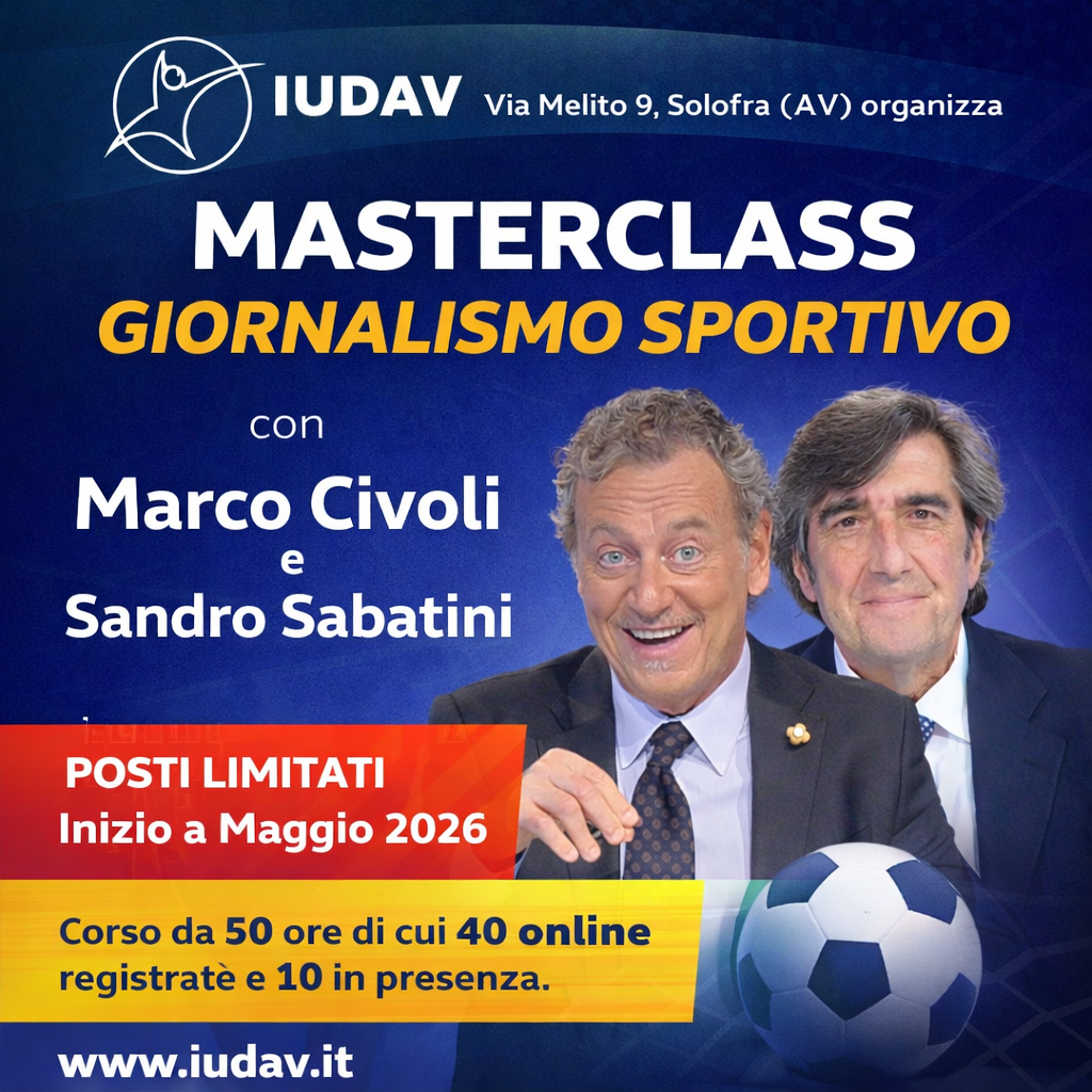 Masterclass in giornalismo sportivo